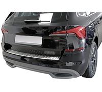 Boot Sill Protector Matte Stainless Steel Compatible with Skoda Kamiq | from 2019 | with Folded Edges | Premium Quality RECAMBO