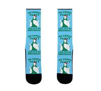 Boot Socks We Gonna Party Like It'S My Birthday (Jesus) Durable Knit Stockings Stretchy Calf Sockings For Mens Festival Daily Wear