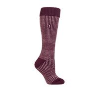Boot Socks Womens Thermal Ribbed 4-8 HEAT HOLDERS 2.3 TOG in Many Colours 1 Pack