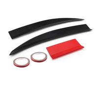 Boot Spoiler 3Pcs Auto ABS Sedan Roof Spoiler Universal Extension Airfoil Trunk Rear Wing Adjustable Length Car Accessories Tuning Rear Roof Spoiler(Red)