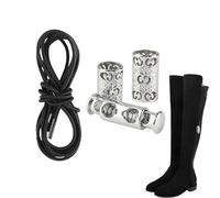 Boot Strap - 83cm Knee Boot Strap, Comfortable Style | Elastic Bands Alloy Women Boots Fixed Belt with No Visible Signs, Elastic Boots Clip for Men Women Fall Off Prevention