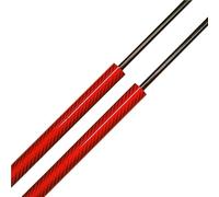 Boot Strut Compatible With Nissan For Murano 2nd Z51 SUV With Power Liftgate 2008-2014 Rear Tailgate Boot Gas Spring Shock Lift Support Trunk Struts(Red Carbon Fiber)