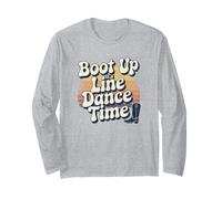 Boot Up Country Mood Long Sleeve T-Shirt