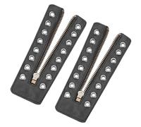 Boot Zippers, Durable Faux Leather | Slip-on Insert Attachment with Eight Eyelets, 0.25 Pounds, Innovative Quick Release Closure Provides Easy Efficiency for C