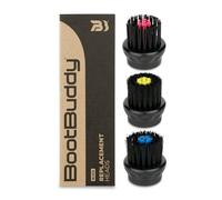 BootBuddy Replacement Brush Heads, 3 Pack