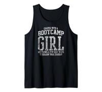 Bootcamp Girl Realign Your Chakras Sarcastic Workout Tank Top