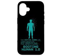 Booting Human 1.0 Loading Error Case for iPhone 16