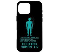 Booting Human 1.0 Loading Error Case for iPhone 16 Pro Max