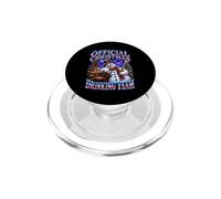 Bootleg Official Christmas Drinking Team Snowman Christmas PopSockets PopGrip for MagSafe