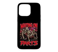 Bootleg Waiting On Parts Funny Skeleton Life of Mechanic Case for iPhone 15 Pro Max