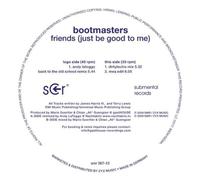 Bootmasters – Friends (Just Be Good to Me) – Vinyl – Zyx Music
