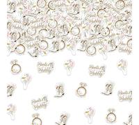 Boots And Bubbly Bridal Shower Decorations 200pcs Boots And Bubbly Flowers Confetti Western Country Table Decors Rustic Champagne Bachelorette Decor Boho Cowgirl Floral Diamond Ring Party Supplies