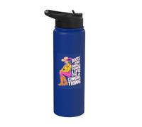 Boots and Its A Cowgirl Thing Western Stainless Steel Insulated Water Bottle