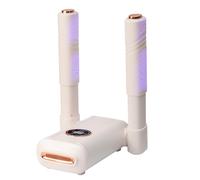 Boots and Shoes Dryer, Retractable Glove Dryer & Boot Warmer with Intelligent Timer, Portable Foldable Design & Quick Drying for Shoes, Gloves, Hats, Socks, Ski Boots(UK Plug)