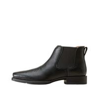 Ariat Boots Booker Ultra Men's Leather Western Ankle Boot Square Toe Black UK 11