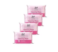 Boots - Boots Everyday Moisturising Cleansing Wipes | Moisturising Formula | 25 Plastic Free Wipes per Pack [4 PACK]