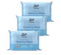 Boots - Boots Everyday Sensitive Skin Cleansing Wipes | Fragrance Free | 25 Plastic Free Wipes per Pack [TRIPLE PACK]