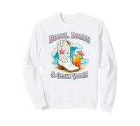 Boots Booze and Ocean Views Coastal Cowgirl Western Cruise Sweatshirt