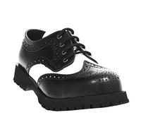 Boots & Braces - 4-hole - Budapest - black/white. Multicolour Size: 8 UK