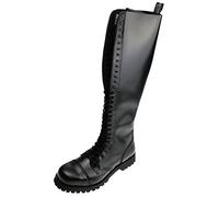 Boots & Braces Stiefel 30-Loch Rangers Schwarz, Schwarz, 6.5 UK