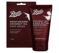 Boots Coconut Foot cream and Mask bundle