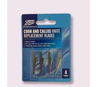 Boots Corn & Callus Knife Replacement Blades 4 pack