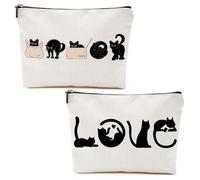 Boots Cow Softball Science Chaos Coordinator Gifts Cat Lemon Witchcraft Makeup Bag Travel Gifts for Women Girls, Metallic 0409, 9.62 * 7.42 Inches