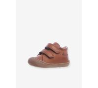 Boots for Baby Boys, Cocoon Velcro by NATURINO®, Designed for First Steps brown light solid