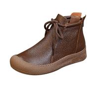 Boots for Women UK Extra Wide Calf Ankle Round Toe Lightweight Shoes | Walking Boots Womens, Western Vintage, for Work Hen do Festival Outdoors Garden Walking Fishing Hiking Horse Riding