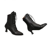 Boots For Women uk Ladies Boots Womens Goth Boots Cowboy Boot Brown Ankle Round Toe Side Women'S Square Toe Fashion Ankle Side Heel Vintage Booties Booties Vintage Granny