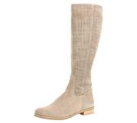 Boots for Women UK Ladies' Comfortable Low Heel Round Toe Womens Boots British Style Breathable Hole Suede Midsole Boots for Autumn and Winter Seasons Ladies Womens Fancy Dress Party Go Go Boots