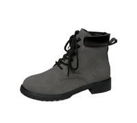Boots For Women uk Walking Boots Womens Winter Ankle Waterproof Fur Lined Leather Lace Up Zipper Lightweight Shoes Non Slip Mid Calf Outdoor Ladies Warm