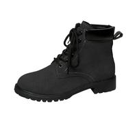 Boots For Women uk Walking Boots Womens Winter Ankle Waterproof Fur Lined Leather Lace Up Zipper Lightweight Shoes Non Slip Mid Calf Outdoor Ladies Warm