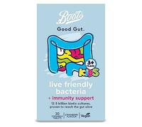 Boots Good Gut 3+ Kids live friendly bacteria + immunity support, 30 Chewable Tablets