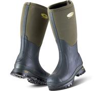 Grubs Snowline 8.5 Insulated Wellington Boot Green