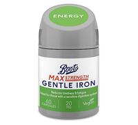 Boots Max Strength Gentle Iron 20 mg, 60 Capsules