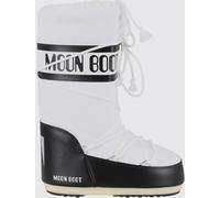 Moon Boot Icon Nylon, white black, 6/8 UK