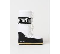 Moon Boot Icon Nylon, white black, 6/8 UK