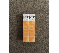 Boots No 7 Radiance + Roll And Glow Eye Cream 2 x 15ml BNIB FREEPOST