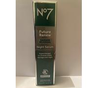 BOOTS No7 Future Renew Damage Reversal Night Serum 50ml Supercharged Boxed