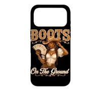 Boots On The Ground African American Cowgirl Boots Western Case for iPhone 17 Pro Max