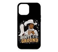 Boots On The Ground Cowboy Boots Black Girl Western Melanin Case for iPhone 12 Pro Max