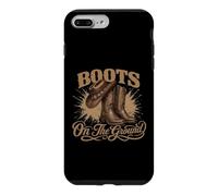 Boots On The Ground Cowboy Boots Rodeo Western Cowgirl Meme Case for iPhone 7 Plus/8 Plus
