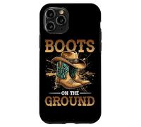 Boots On The Ground Cowboy Boots Southern Country Rodeo Case for iPhone 11 Pro