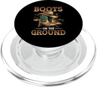 Boots On The Ground Cowboy Boots Southern Country Rodeo PopSockets PopGrip for MagSafe