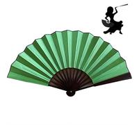 Boots on the Ground Fan, Line Dance Popping Fan, Large Holographic Folding Hand Fan, Clap Fans for Line Dancing, Foldable Craft Holding Laser Colors Hand Fan, For Party,Wedding,Festival,Dance Gift