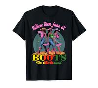 Boots On The Ground Juneteenth Cowgirl Where Them Fans At T-Shirt