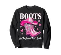 Boots On The Ground To 2nd Grade 1st Day of School Sweatshirt