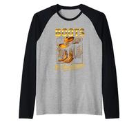 Boots On The Ground Western Style Raglan Baseball Tee