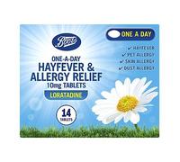 Boots One-a-day Hayfever Relief 10mg Tablets Loratadine (14 Tablets)